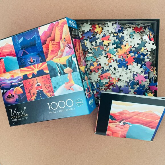 'PLACES YOU WILL GO' PUZZLE - 1,000 PIECES - 6 MINI PUZZLES IN ONE - Picture 14 of 14
